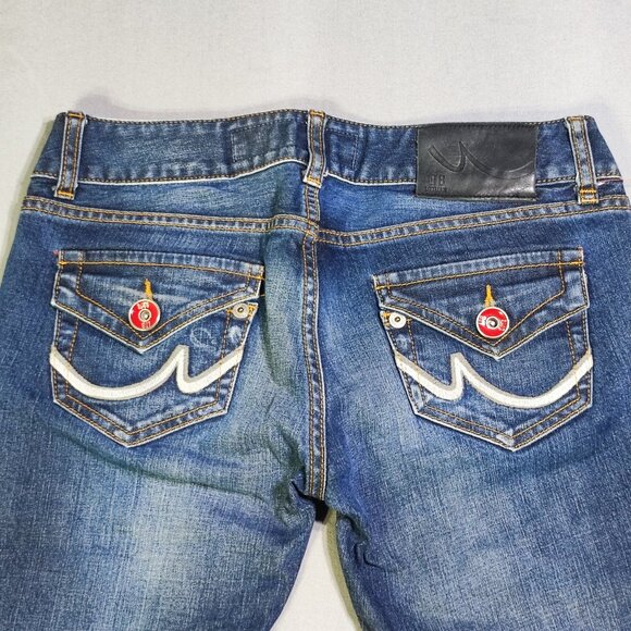 LTB 1948 jeans  women's size 28 dark washed blue low rise straight leg - Picture 4 of 13